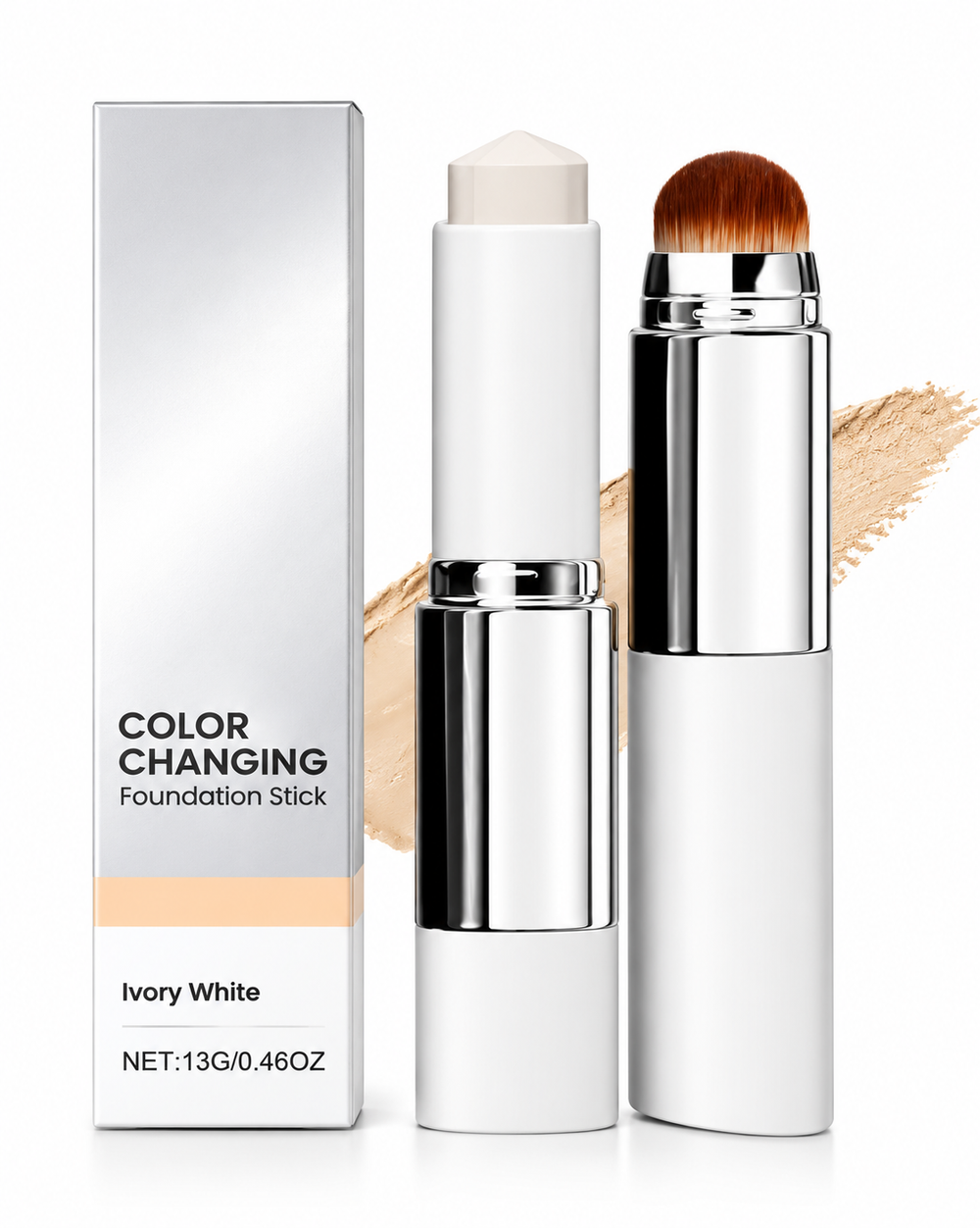 Color Changing Foundation Stick – Ivory White